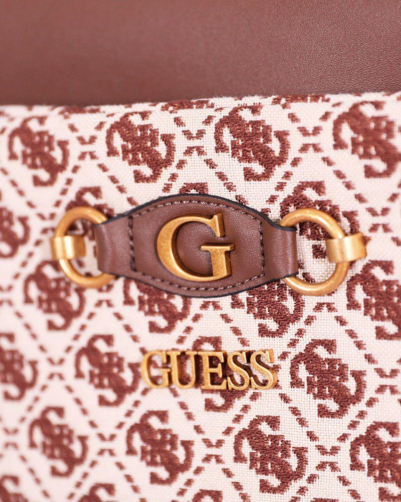Maleta Guess Unisex Izzy 18 In 8-Wheeler Café-3