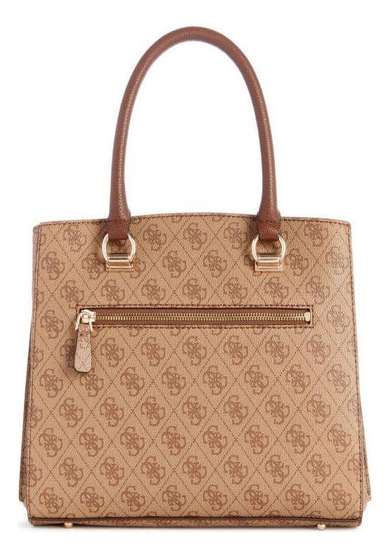 Cartera Guess Mujer Noelle Girlfriend Satchel Café-2