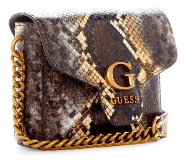 Mini Cartera Guess Mujer Shenny Micro Mini Flap Cafe-1