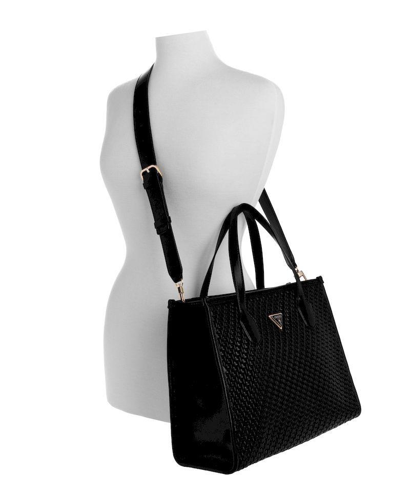 Cartera Silvana 2 Comp Tote Negro-3