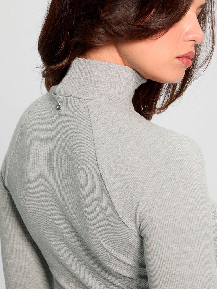 Polera Ls Mn Tori Rib Top Gris-5