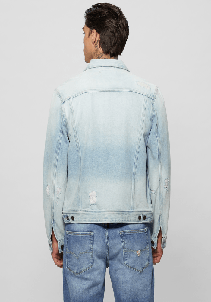 Chaqueta Guess Hombre Dillon Jacket Celeste-8