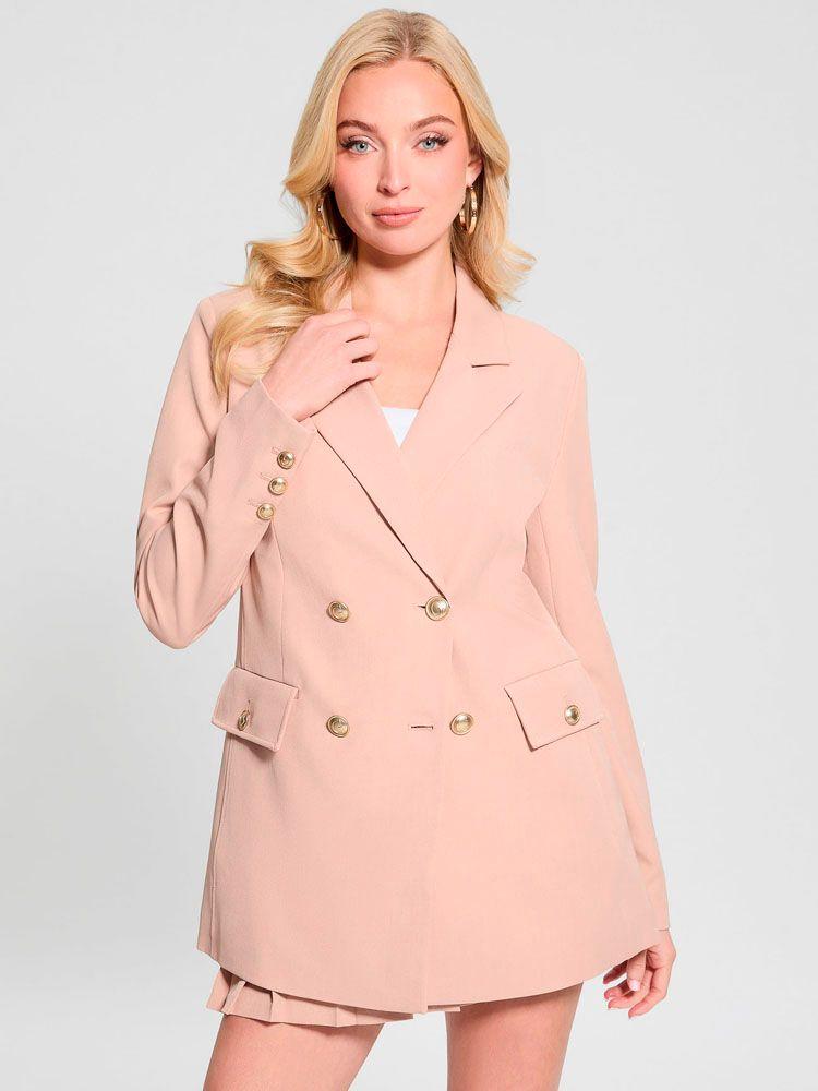 Chaqueta New Fiona Double Breast Blazer Rosado-0