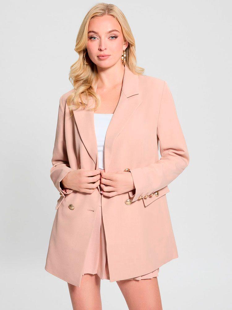 Chaqueta New Fiona Double Breast Blazer Rosado-6