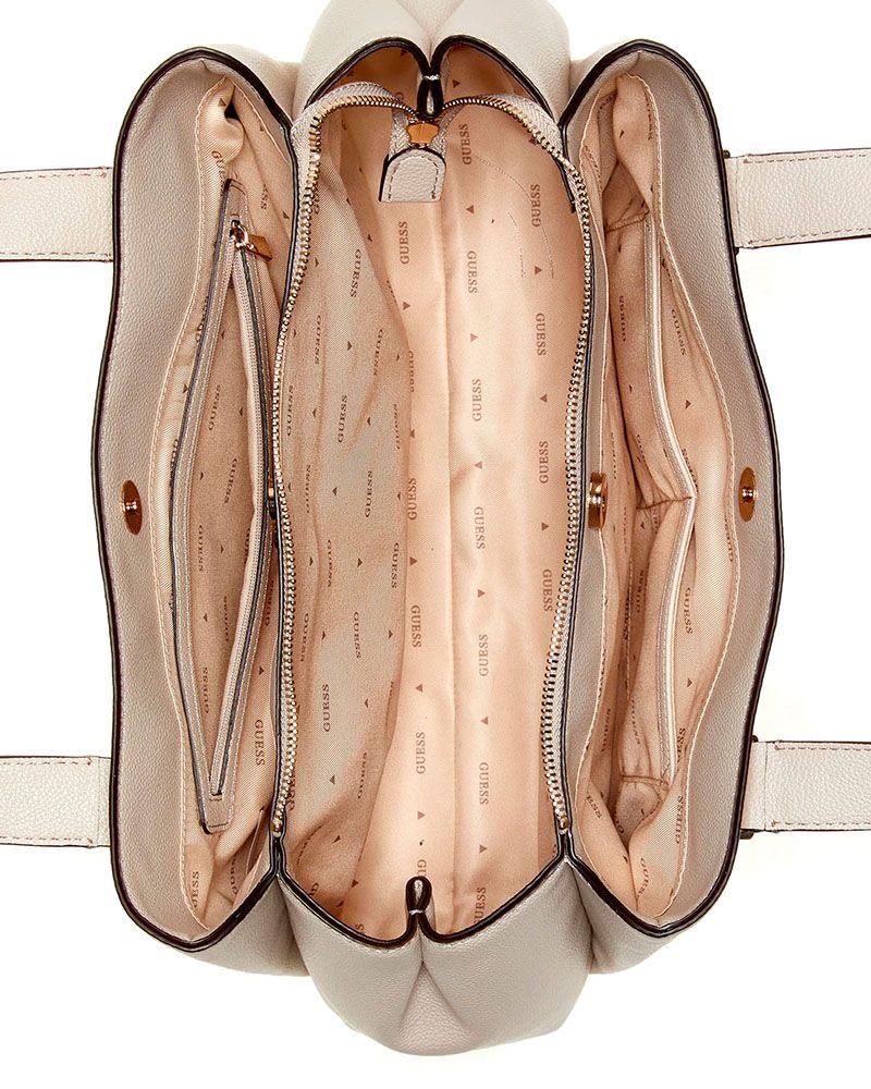 Cartera Guess Mujer Evie Girlfriend Carryall Gris-3