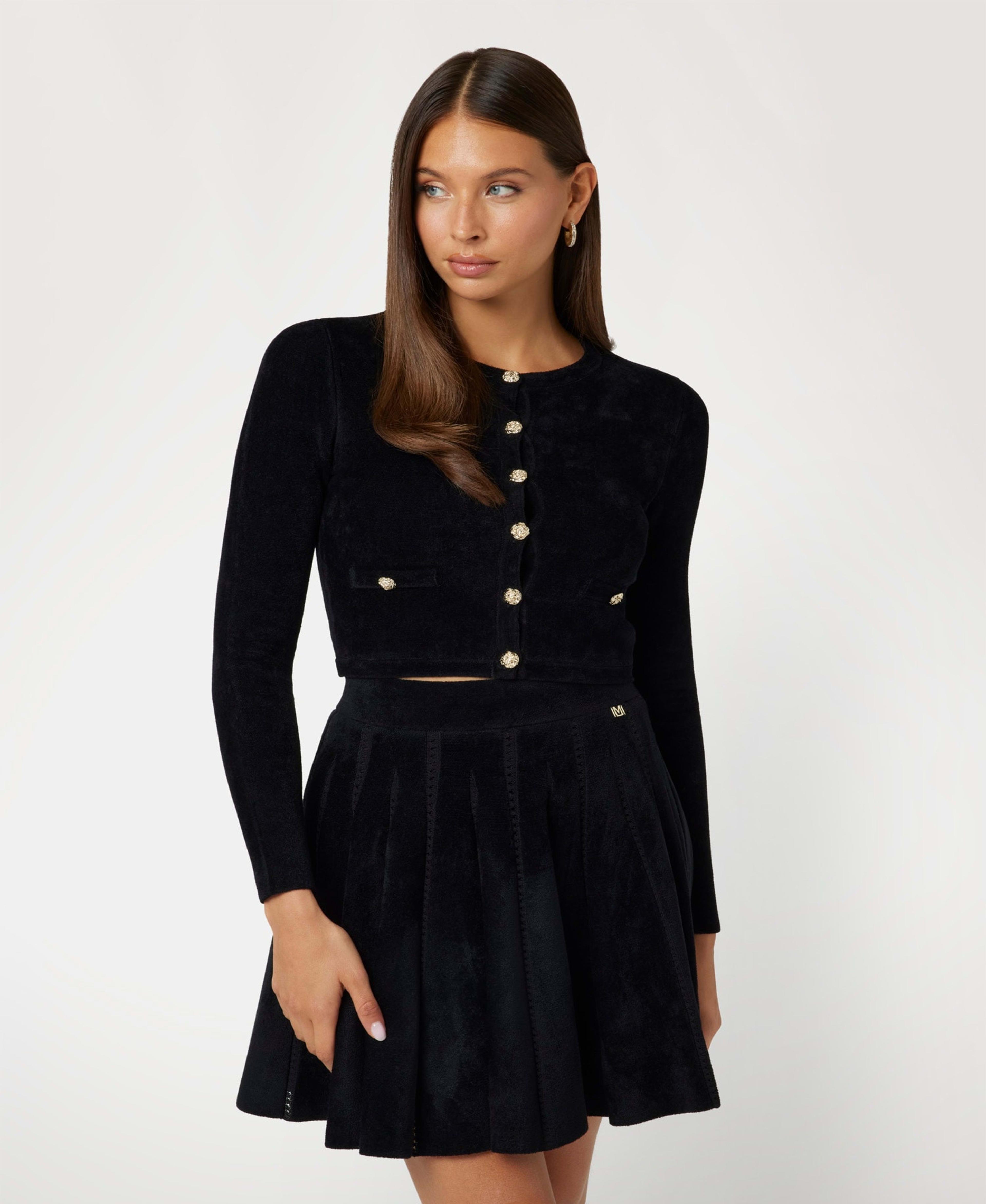 Chaqueta Guess Mujer Veranera Cardigan Negro-0
