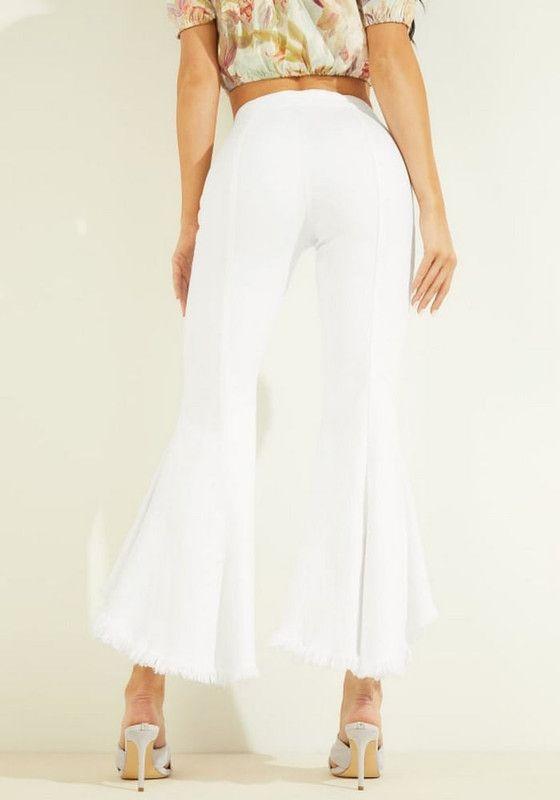 Jeans Guess Mujer Sofia 1981 Flare Blanco-2