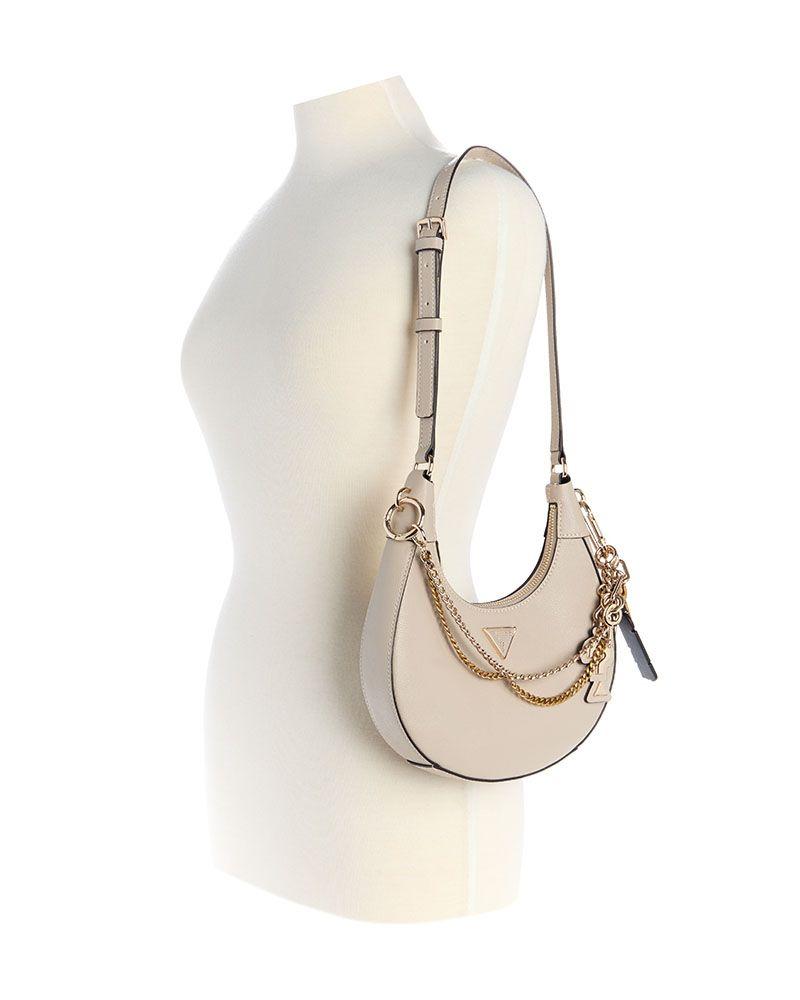 Cartera Guess Mujer Davina Shoulder Bag Gris-4