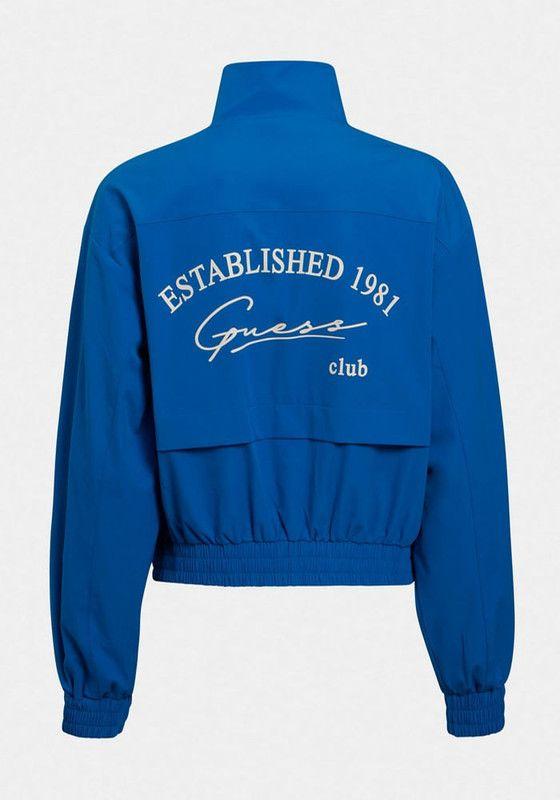 Polerón Guess Mujer Della Jacket Azul-2