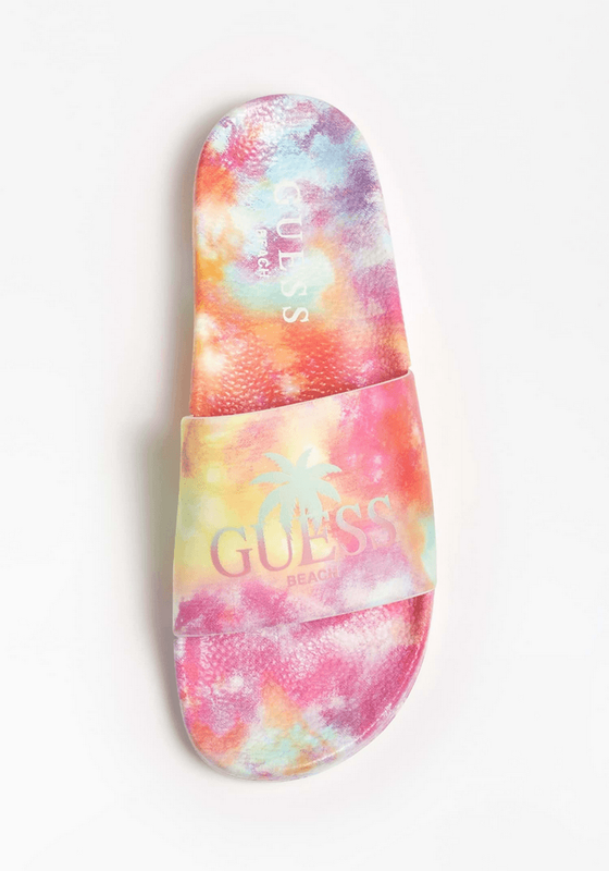 Sandalias Guess Mujer Printed Beach Slippers Multicolor-2