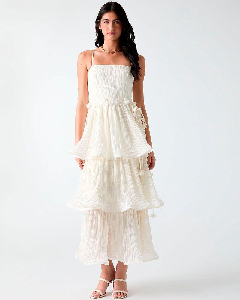 Vestido Sl Alessia Tiered-1