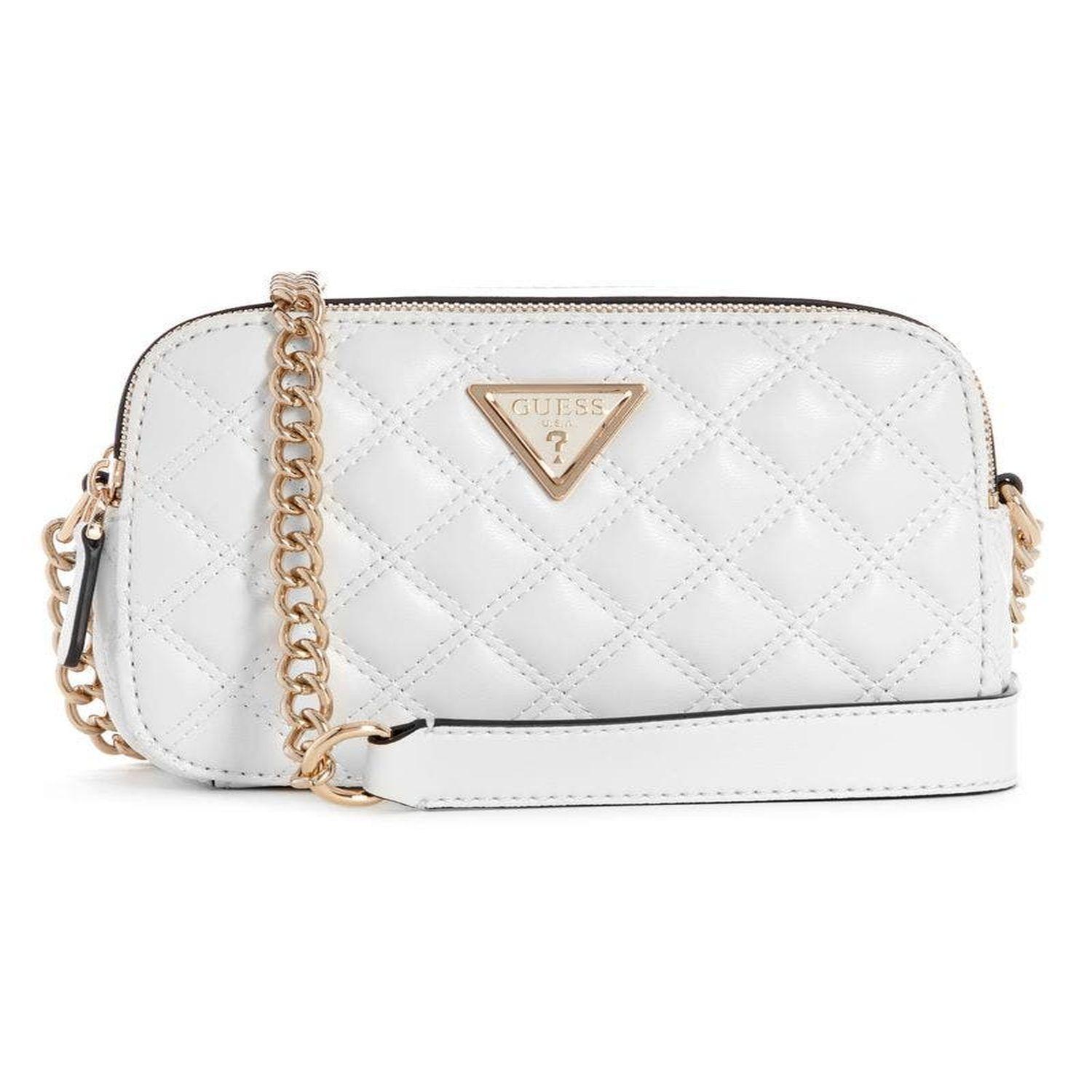Cartera Guess Mujer Giully Camera Bag Blanco.-0