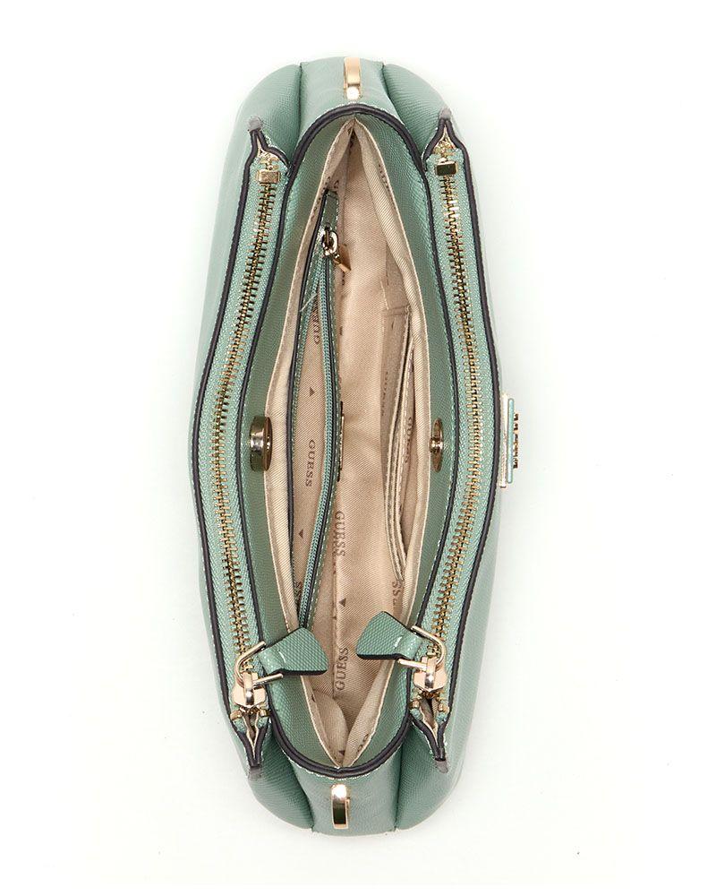 Cartera Guess Mujer Noelle Ii 3 Comp Shldr Xbody Celeste-3