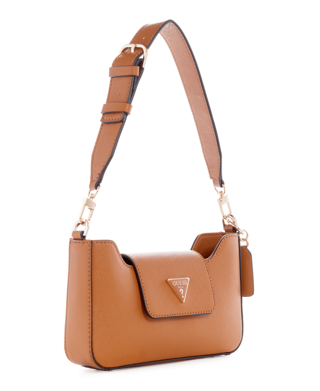 Cartera Guess Mujer Eco Ivy Top Zip Shoulder Cafe-1