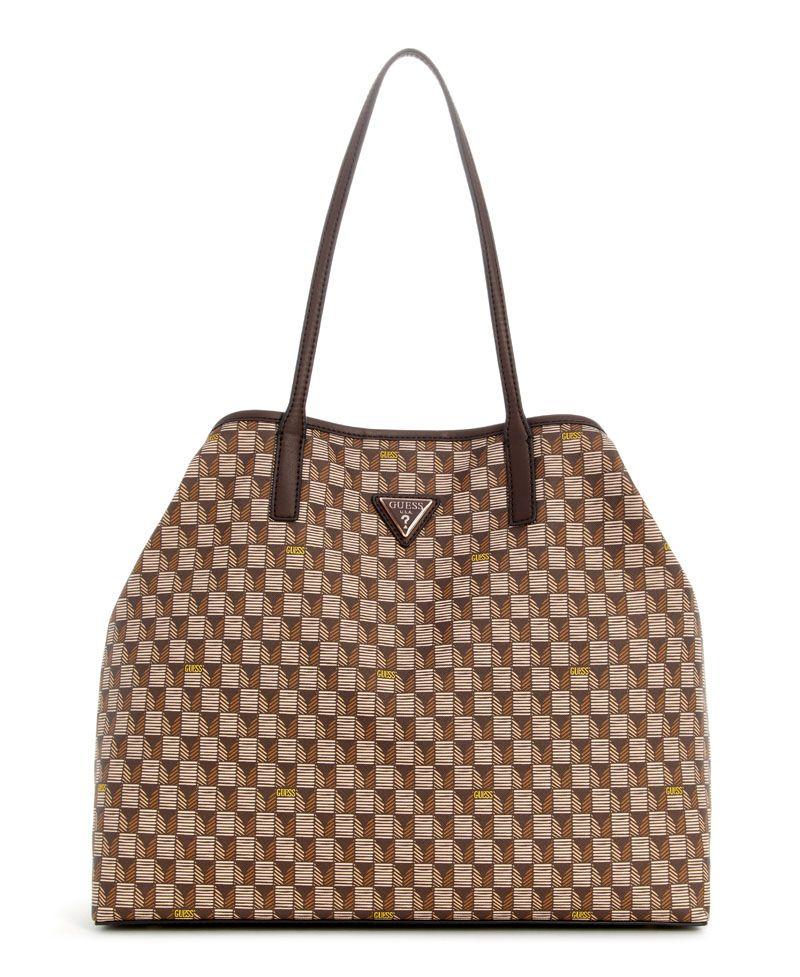 Cartera Guess Mujer G Wave Large 2 In 1 Tote Café-0