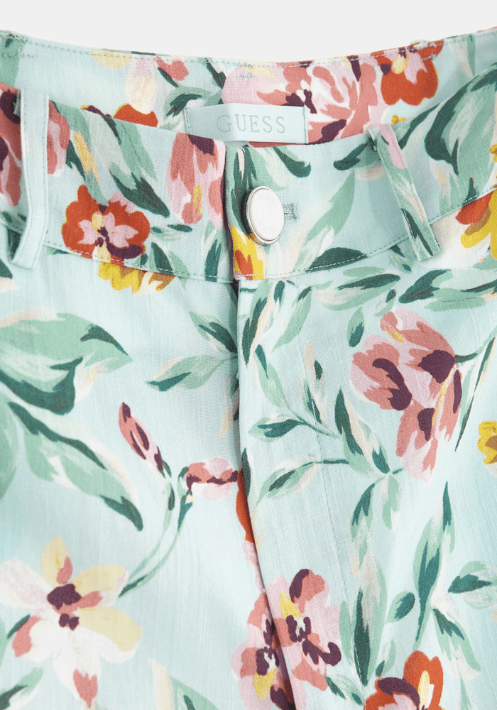 Pantalon Guess Mujer Adele Straight Leg Pant Multicolor-4