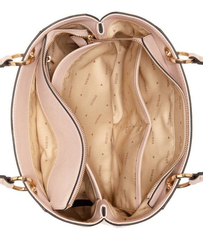 Cartera Guess Mujer Noelle Small Tote Rosado-3
