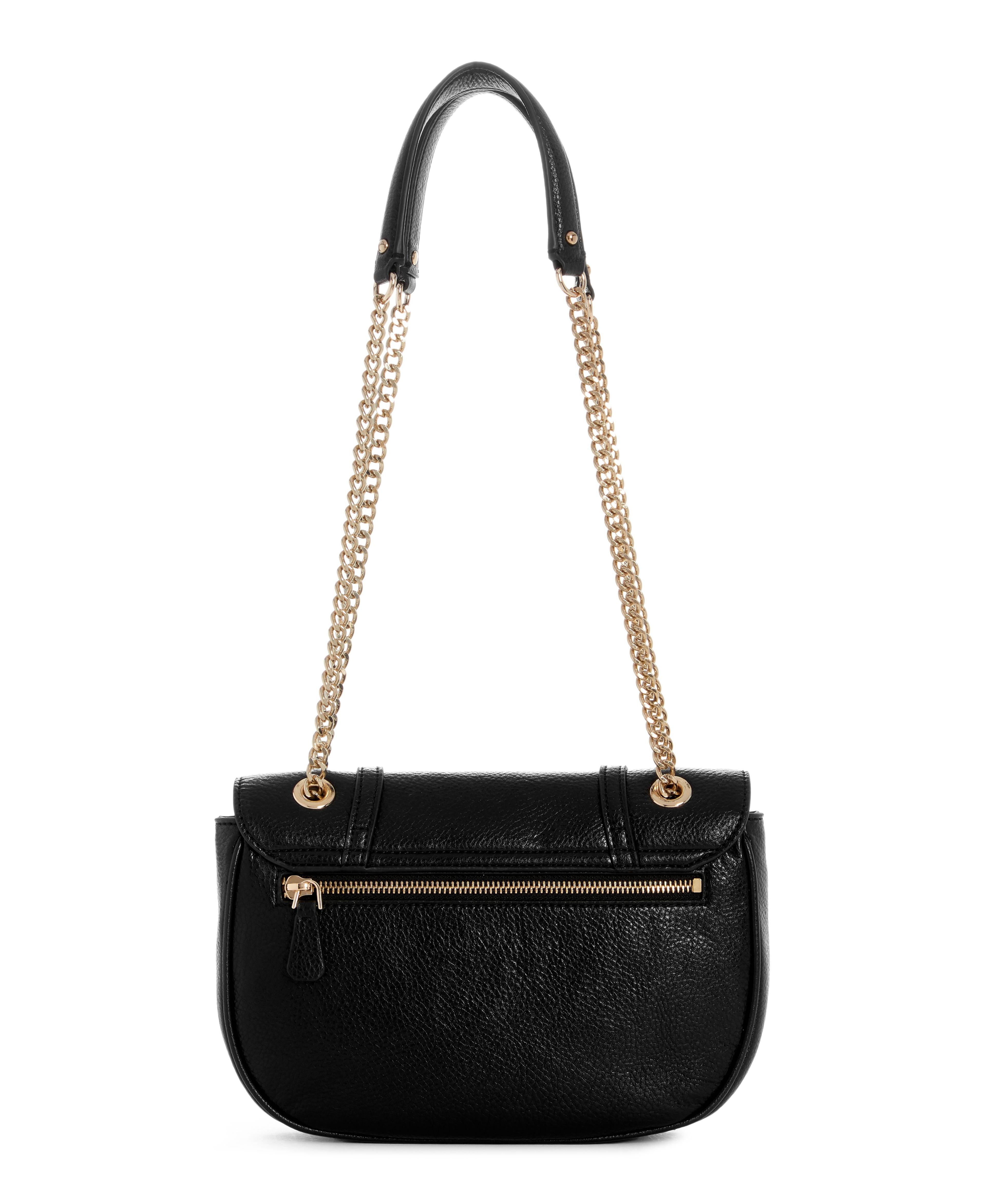 Cartera Guess Mujer Levia Convertible Xbody Flap Negro-1