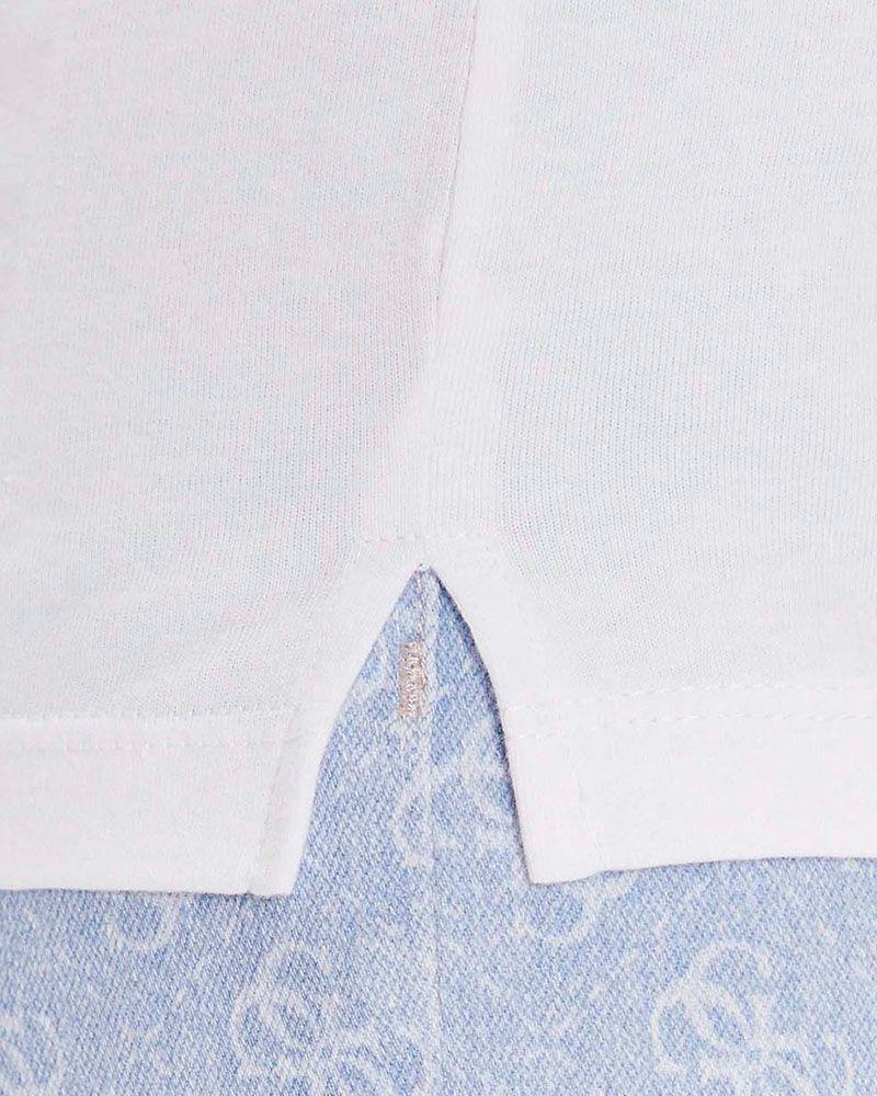 Polera Guess Mujer Ss Cn Original Tee Blanco-3