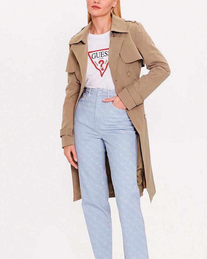 Polera Guess Mujer Ss Cn Original Tee Blanco-4