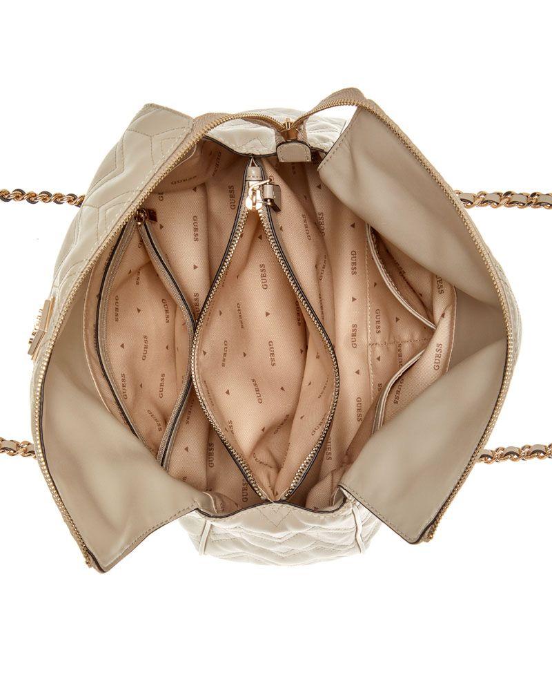 Cartera Eda 3 Comp Satchel Beige-3