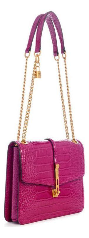 Cartera Guess Mujer James Convertible Xbody Flap Rosado-1