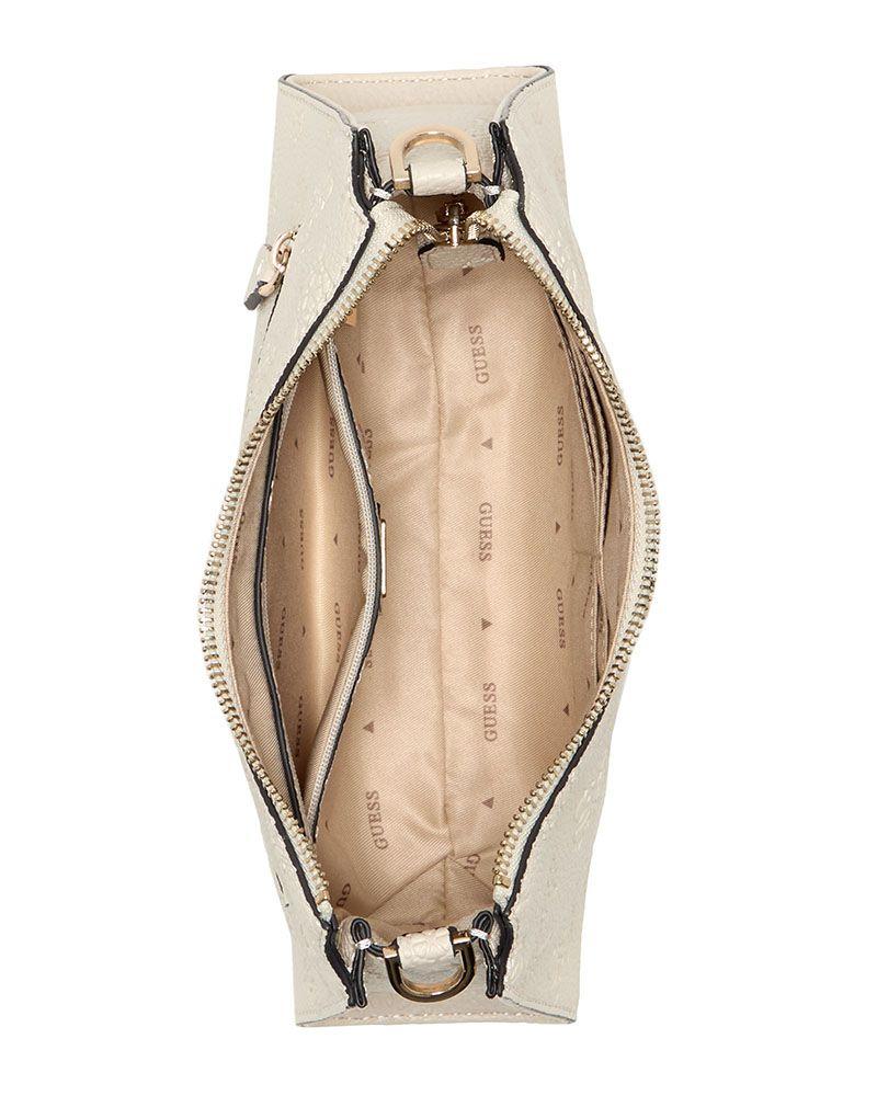 Cartera Guess Mujer Cresidia Ii Zip Shldr Bag Blanco-3