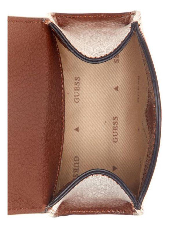 Mini Cartera Guess Mujer Sestri Micro Mini Café-3