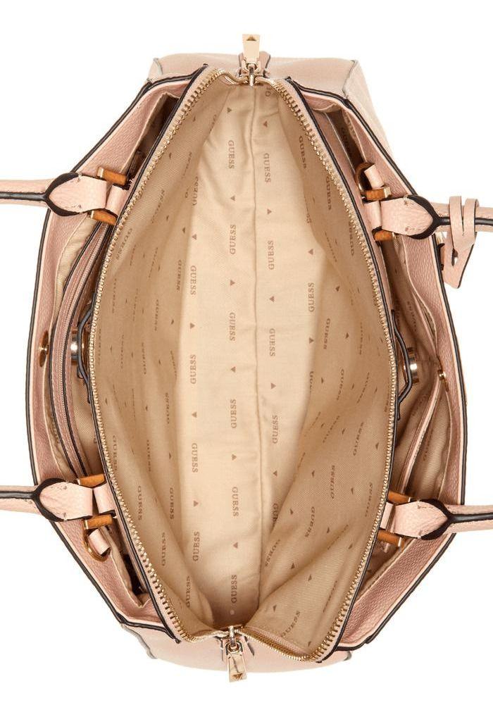 Cartera Guess Mujer Emiliya Girlfriend Satchel Rosado-3