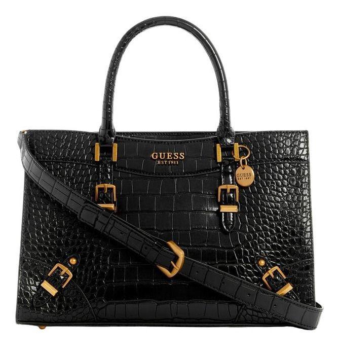 Cartera Guess Mujer Didi Society Satchel Negro-0