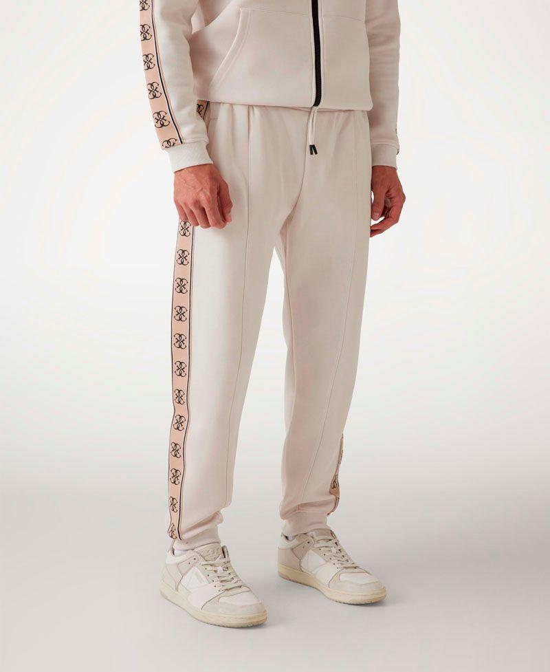 Pantalon Guess Hombre Mickey Cuff Pant Beige-0
