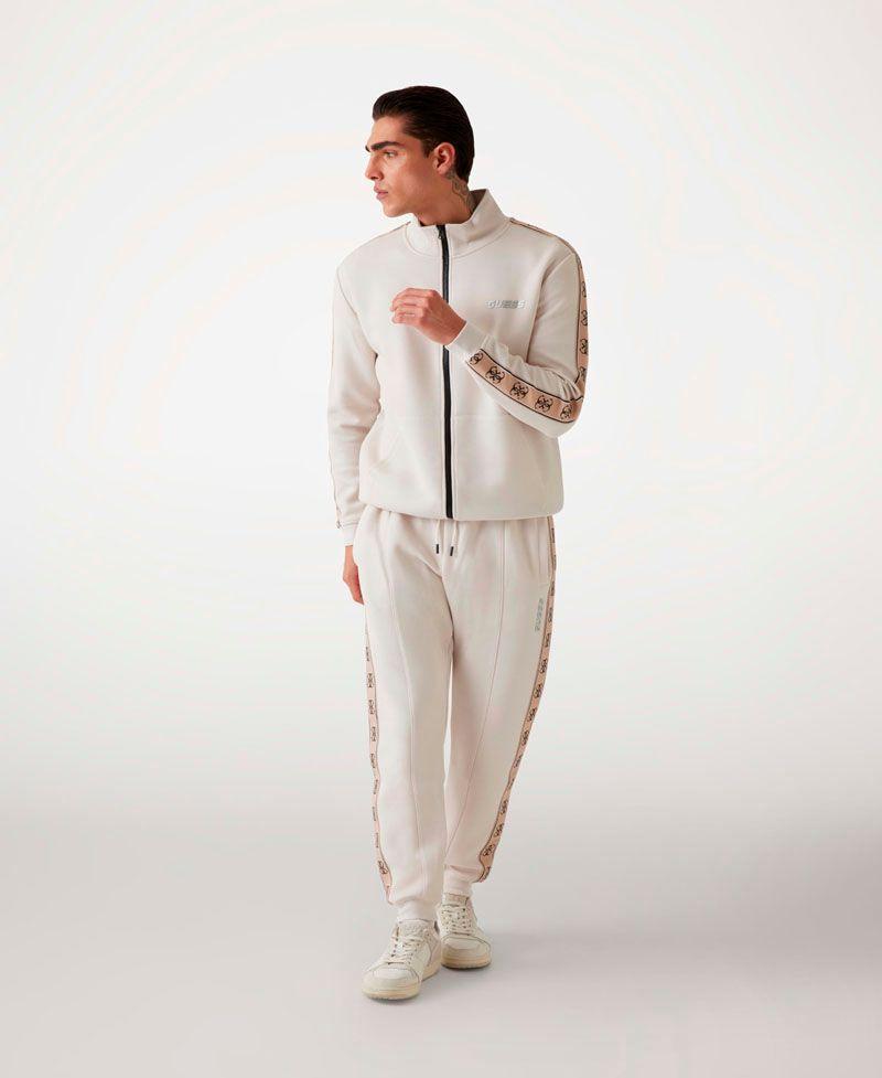 Pantalon Guess Hombre Mickey Cuff Pant Beige-1