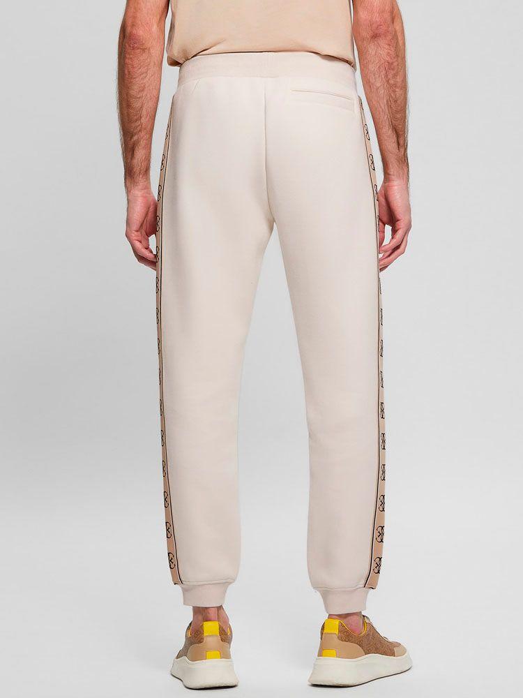 Pantalon Guess Hombre Mickey Cuff Pant Beige-4