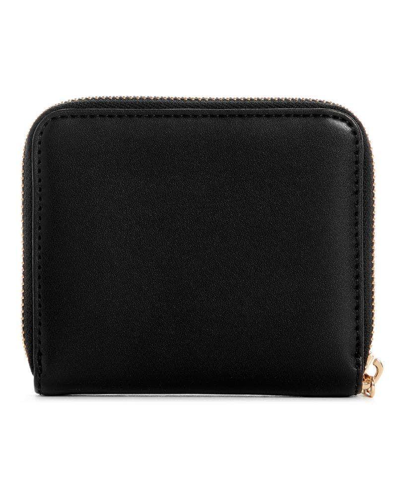 Billetera Guess Mujer Laurel Slg Smll Zip Around Negro-1