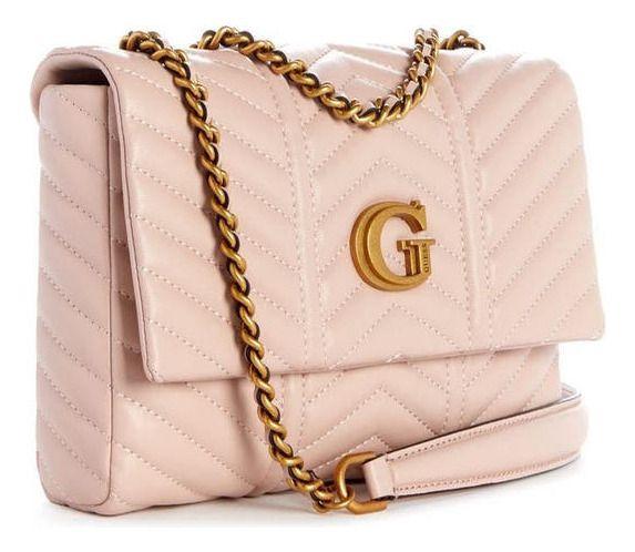 Cartera Guess Mujer Lovide Convertible Xbody Flap Beige-1