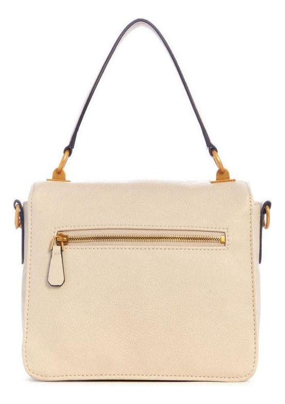 Cartera Guess Mujer Arja Top Handle Flap Crema-2