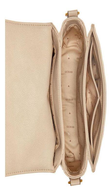 Cartera Guess Mujer Arja Top Handle Flap Crema-3