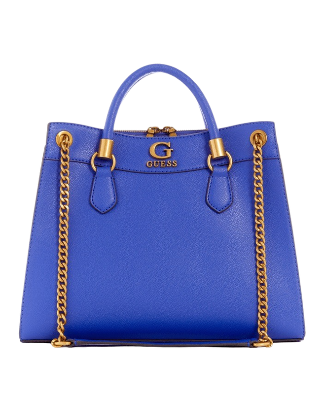 Cartera Guess Mujer Nell Girlfriend Satchel Azul-0