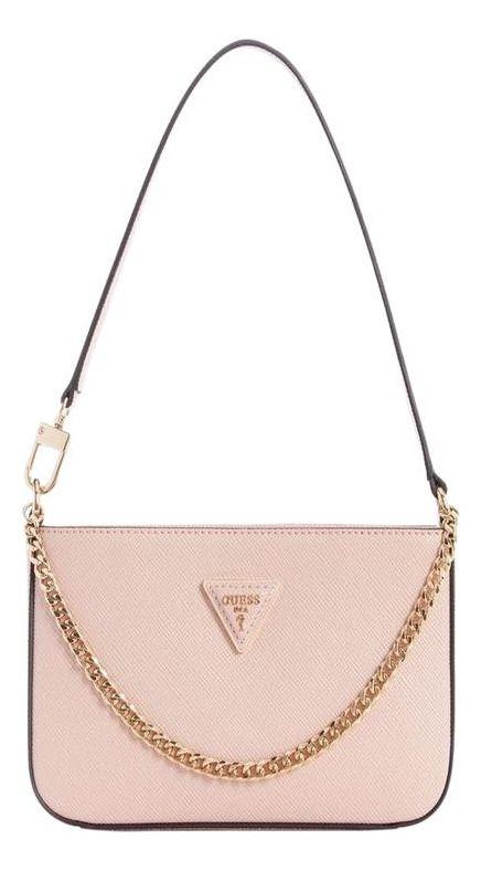 Mini Cartera Guess Mujer Brynlee Tp Zip Shouldr Bg Rosado-0