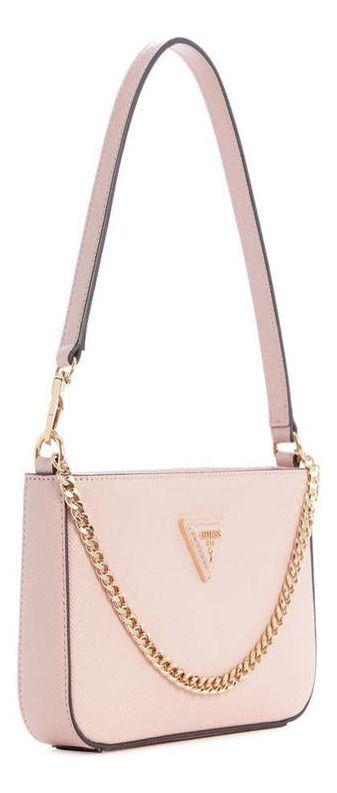 Mini Cartera Guess Mujer Brynlee Tp Zip Shouldr Bg Rosado-1