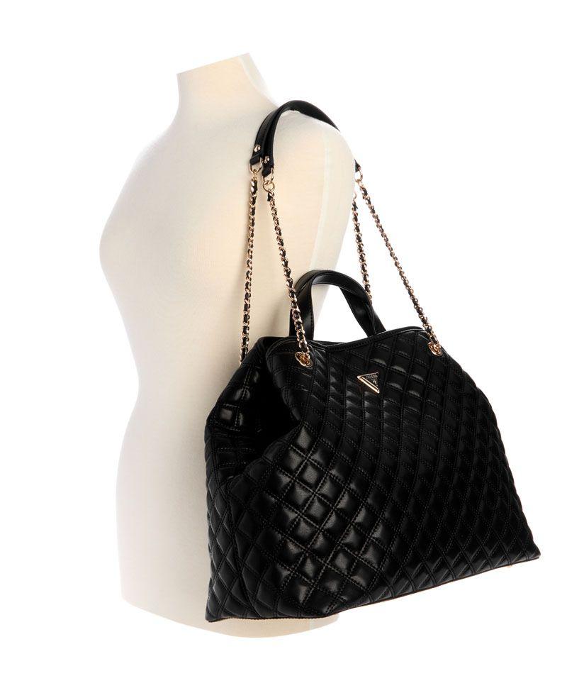 Cartera Giully Ii Large 2 In 1 Tote Negro-4