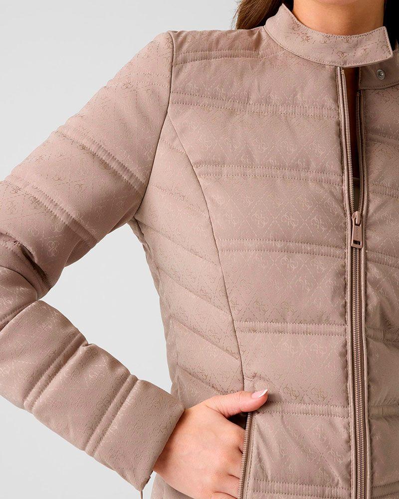 Chaqueta New Vona Logo Marrón-3
