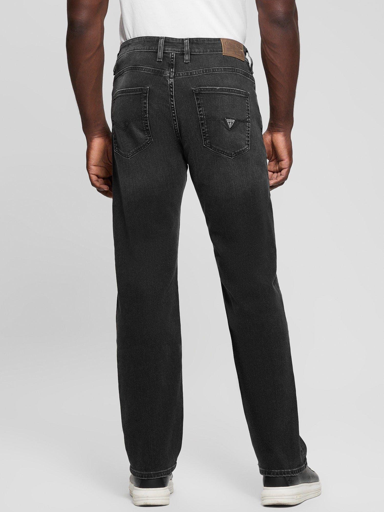 Jeans Mason Negro Hombre-1