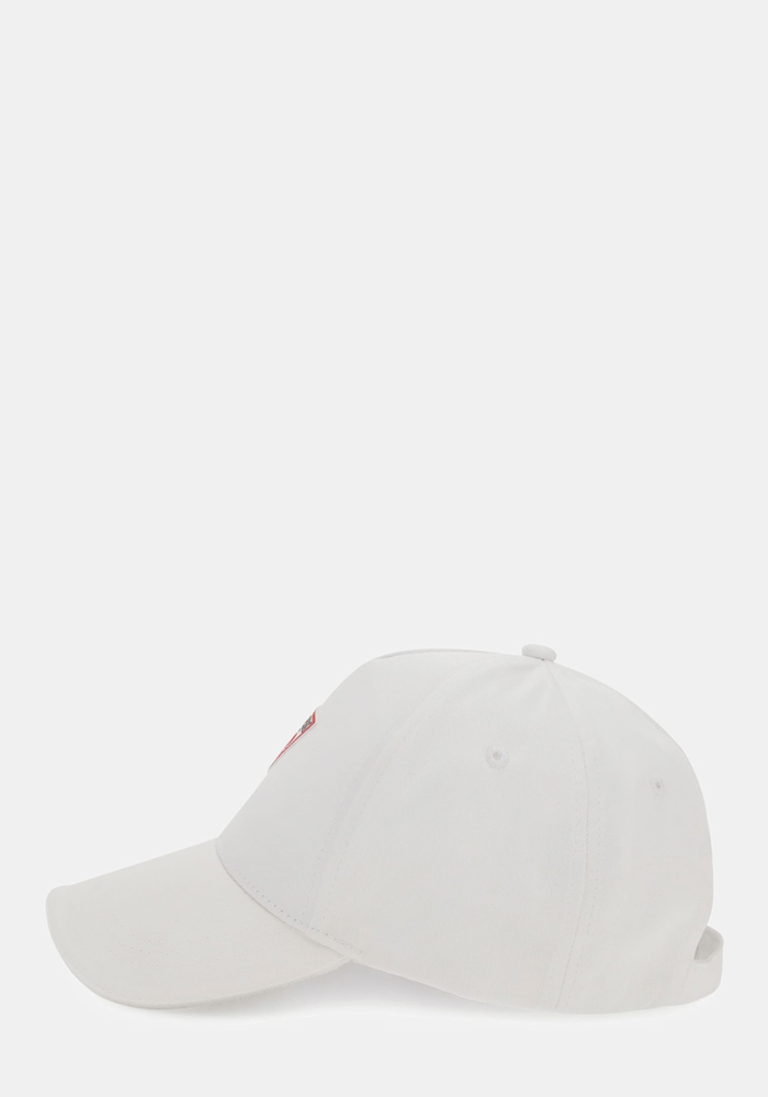 Jockey Guess Hombre Triangle Patch Baseball Blanco-2