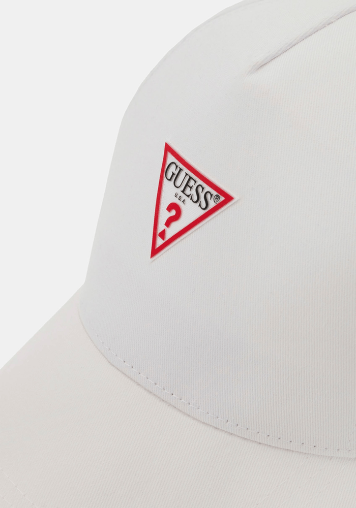 Jockey Guess Hombre Triangle Patch Baseball Blanco-3