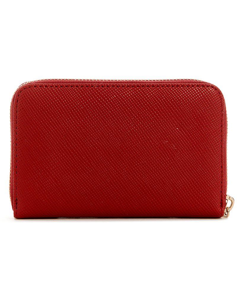 Billetera Laurel Ii Slg Med Zip Around Rojo-1