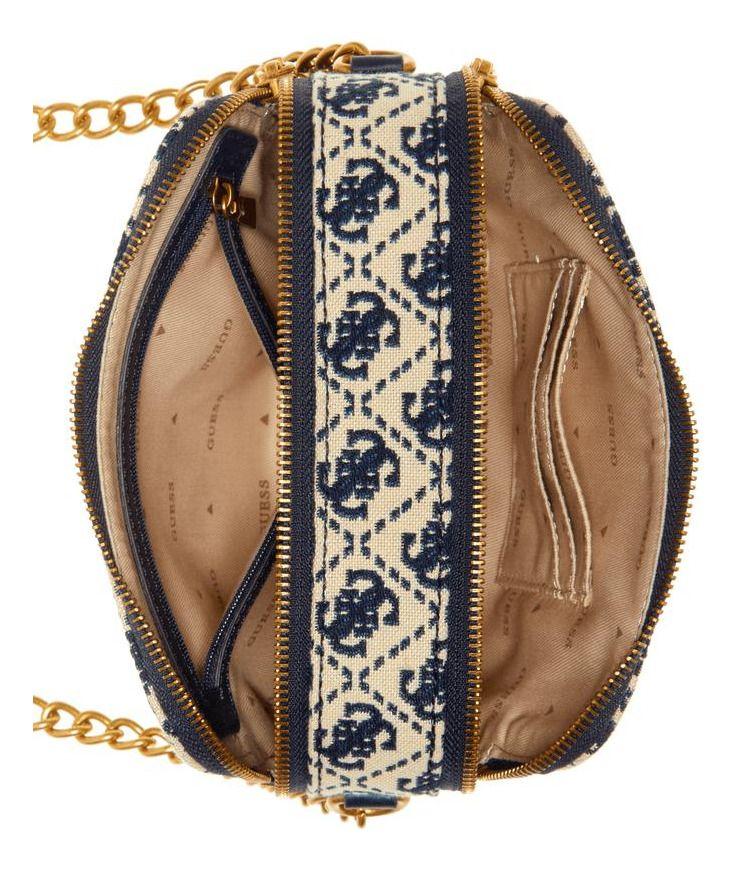 Cartera Guess Mujer Izzy Camera Bag Azul-3