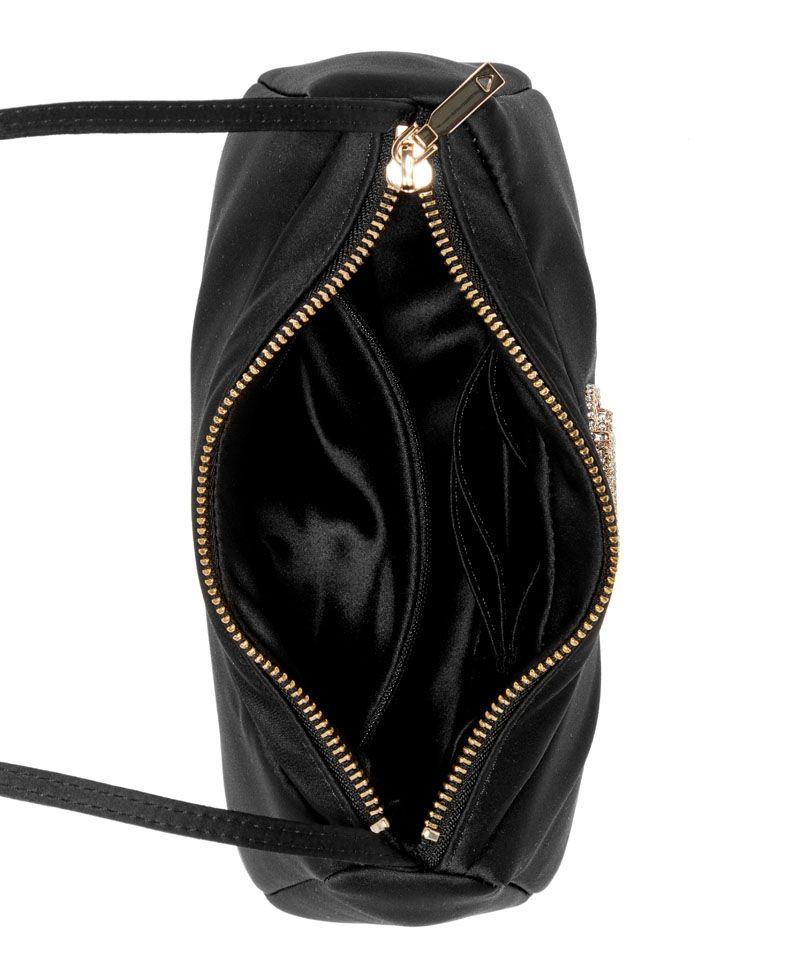 Mini Cartera Prue Mini Top Zip Shoulder Bag Negro-3