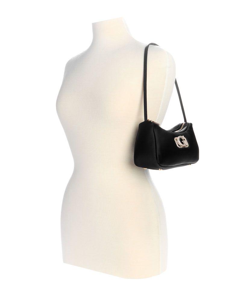 Mini Cartera Prue Mini Top Zip Shoulder Bag Negro-4