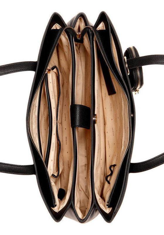 Cartera Guess Mujer Power Play Tech Tote Negro.-3